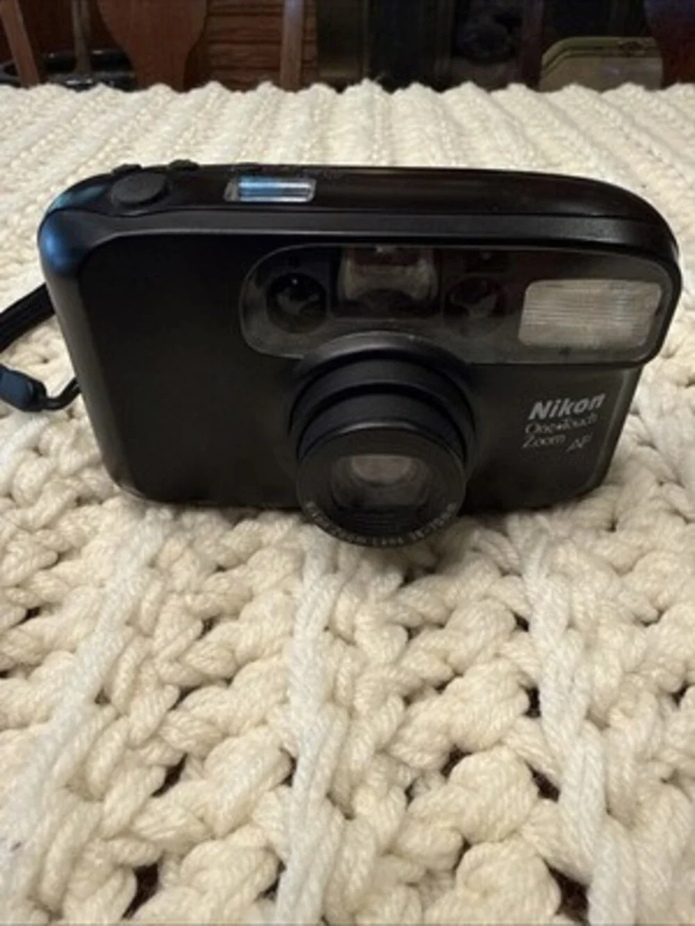 NIKON One-Touch Zoom AF 35mm Film Camera 38-70mm Point & Shoot Tested